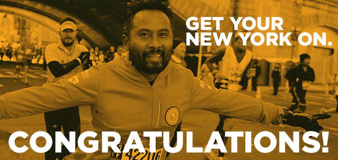 I'm in!!! #TCSNYCMarathon