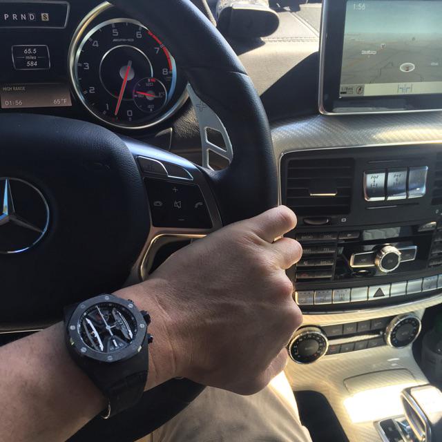 DanBilzerian's tweet photo. Late for meetings and shit #MaybeIllDriveOverAPrius http://t.co/nOpWcIqKJV