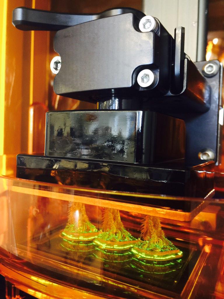 shalomormsby's tweet photo. Printing models for MJSA. Our engineers will be running three #Ember3DP's there. #SparkPowered #jewelry #MJSAExpoNY http://t.co/iIWI2QQTiK