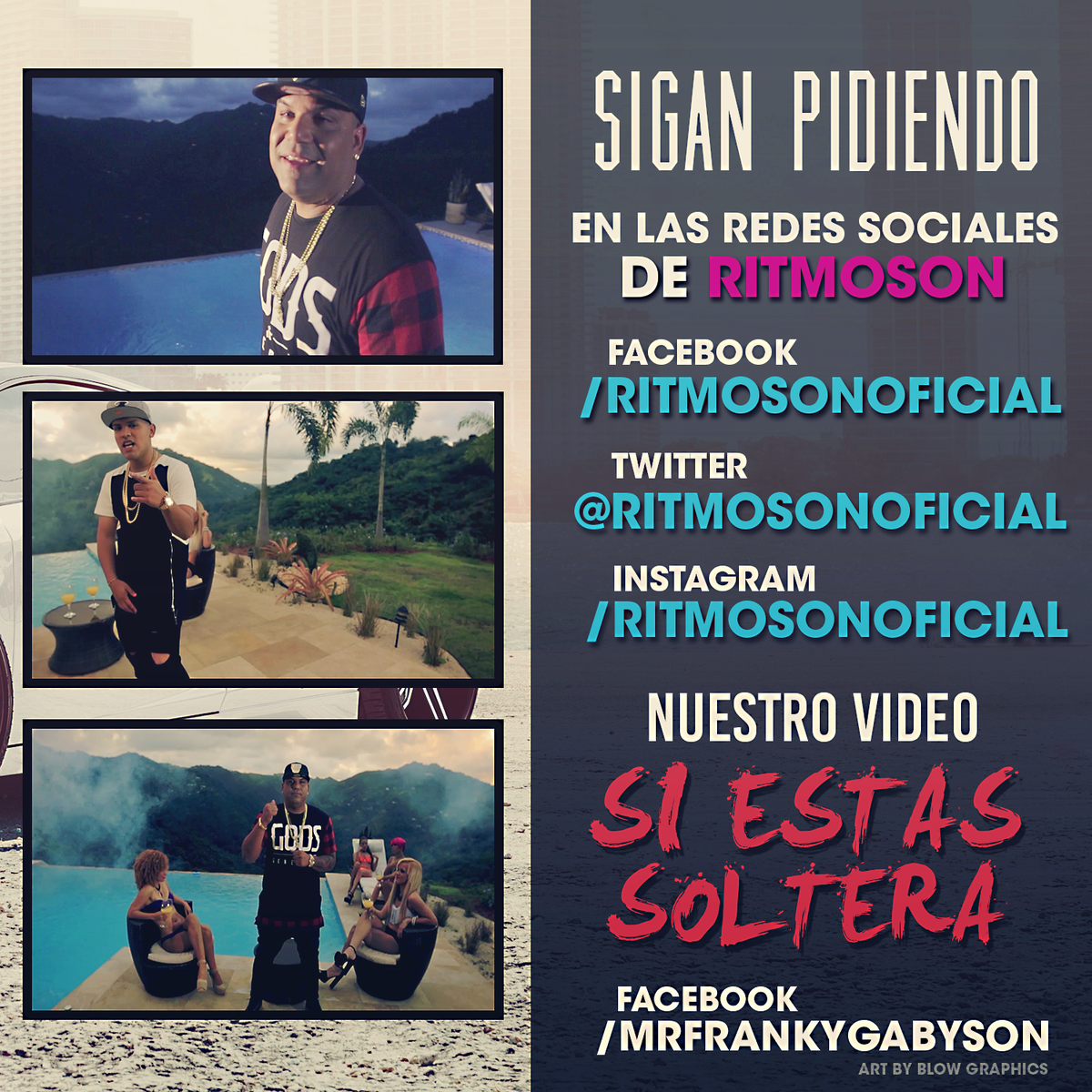 Todo el Mundo a Seguir Pidiendo Nuestro Video
#SiEstasSoltera en <a href="/RitmosonOficial/">RMS Canal</a> Subterráneo <a href="/erikabruni/">Erika Bruni</a>