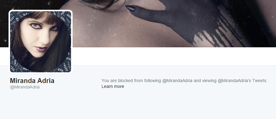seeleorg's tweet photo. You stupid fucking bitch. You can't just block people when you say retarded shit

@MirandaAdria @Fenrir007 @srhbutts http://t.co/VKXc2YICHj