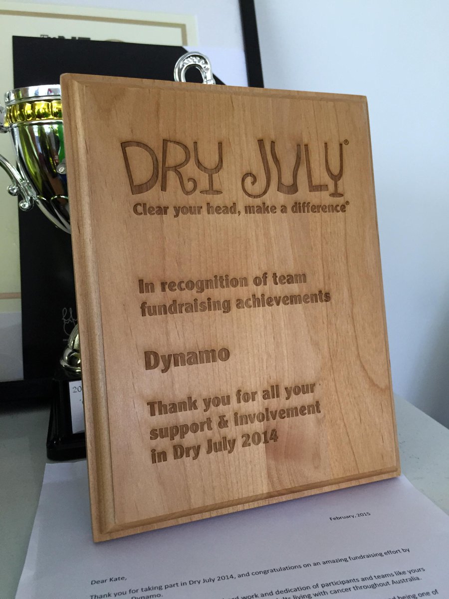 dynamowork's tweet photo. Guess @dryjuly was worth it - pretty stoked to be one of the top fundraisers in New Zealand! cc: @kateisathomas http://t.co/ZaocWlFTXU