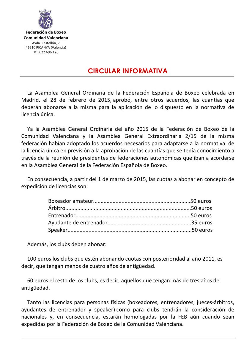Federación Boxeo CV  tweet media