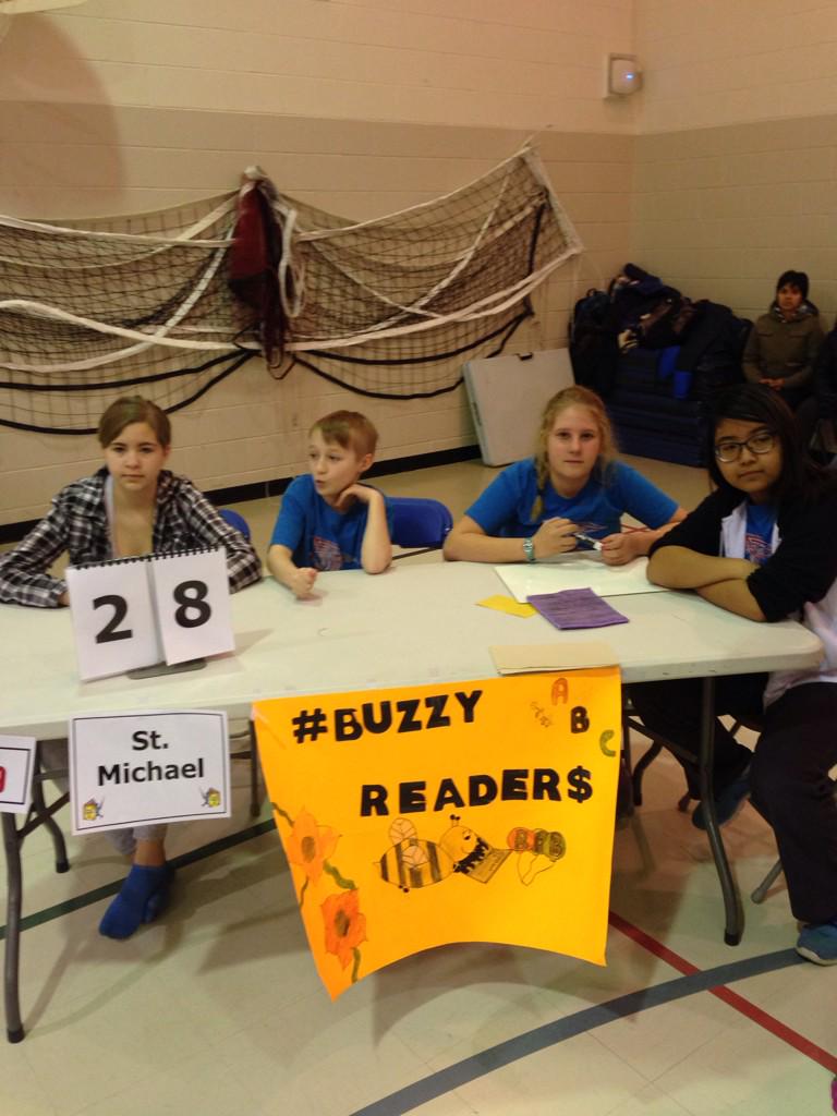 StMichaelCS's tweet image. RCSD North Zone Battle of the Books taking place at St. Michael.