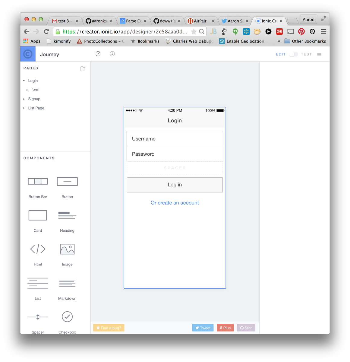 aaronksaunders's tweet photo. Last night in a session at the @howardU school of business, we covered #ionicframework and @Kinvey with #ioniccreator http://t.co/xHBSRnoZ3O
