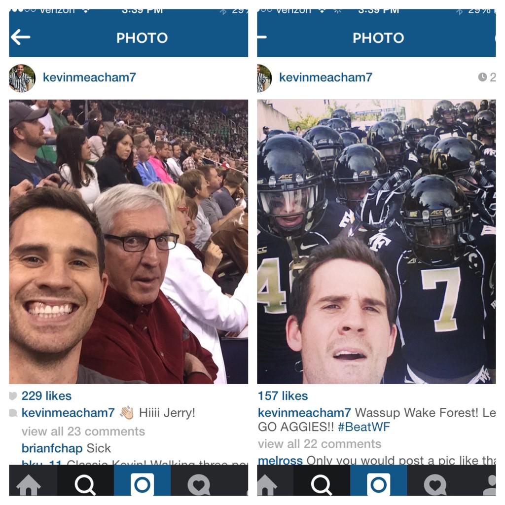 kellimeacham's tweet image. @KevinMeacham7 looks like it&apos;s @instagram #socmeddiscuss