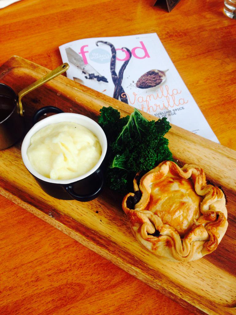 rees_jo's tweet photo. Fab lunch @ThreeCrownsChag today with @helpfulholidays #BritishPieWeek #CookingUpIdeas http://t.co/OWHbrF45sB