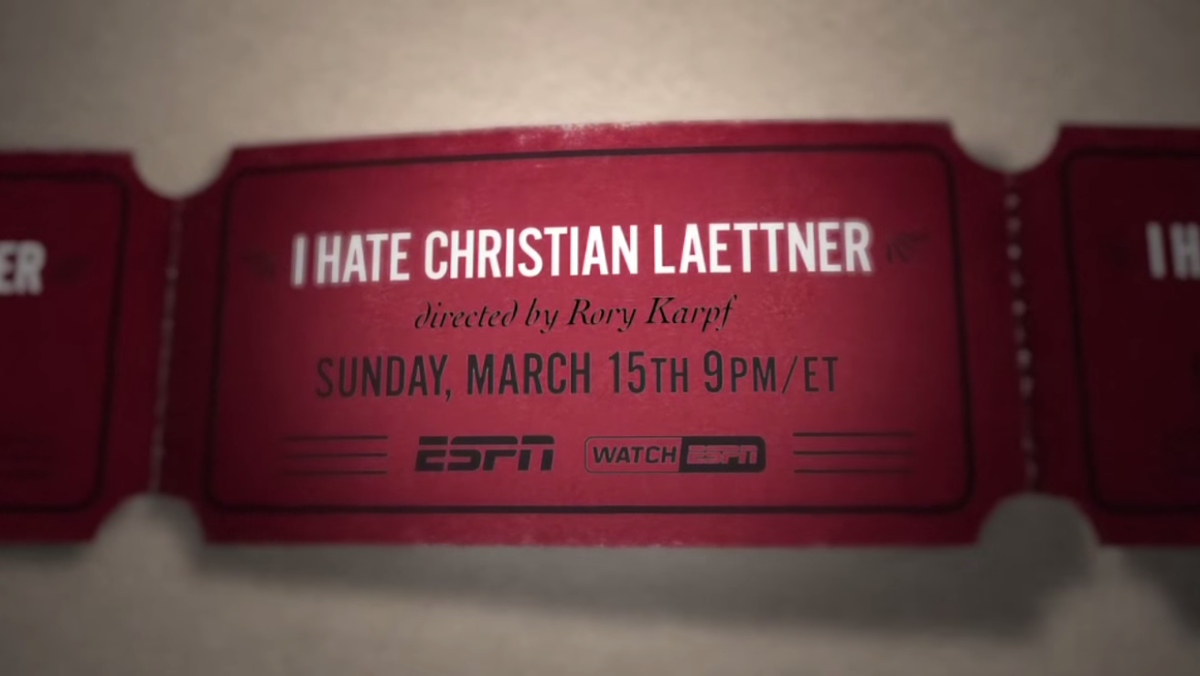 BuzzFeedSports's tweet photo. ESPN releases the trailer for @30for30: I Hate Christian Laettner https://t.co/Dz634JcQCv http://t.co/Cx2SgLPWY8