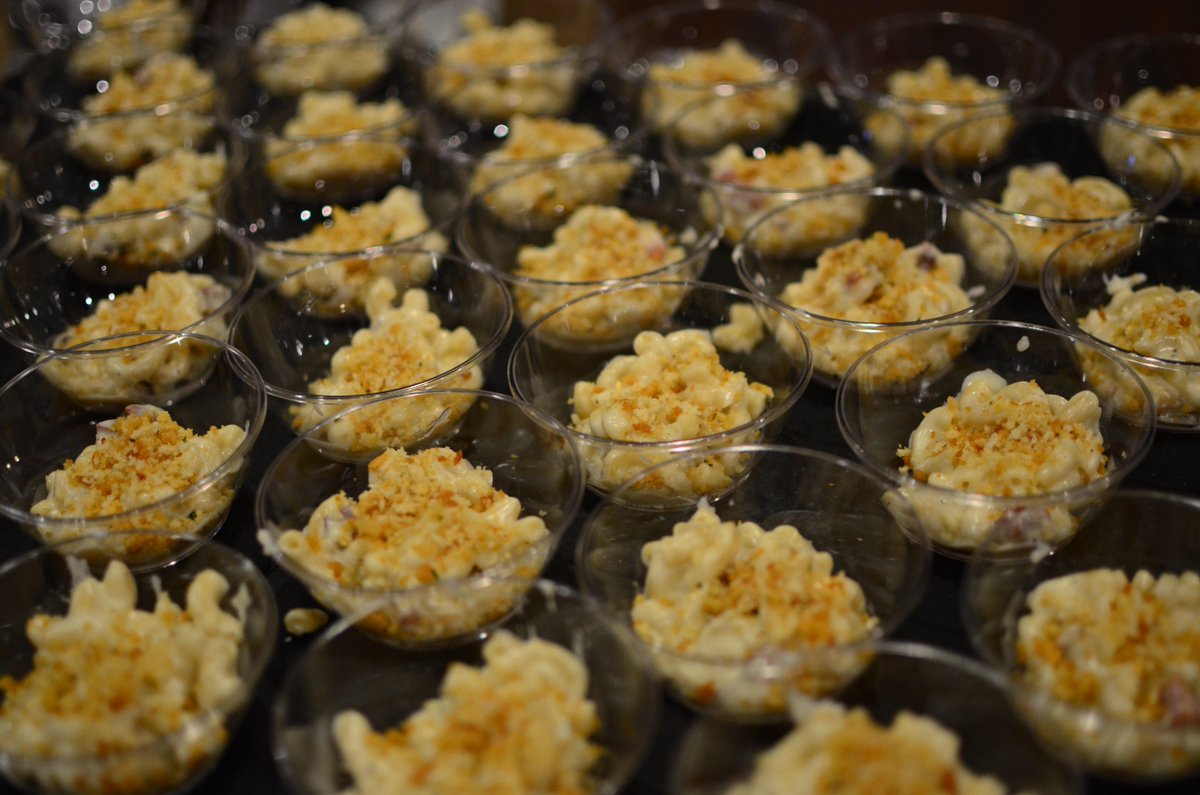 We’re serving delicious Smokey Bacon Mac and Cheese at @tastesouthend -- who’s come by and had some? #TOSE15