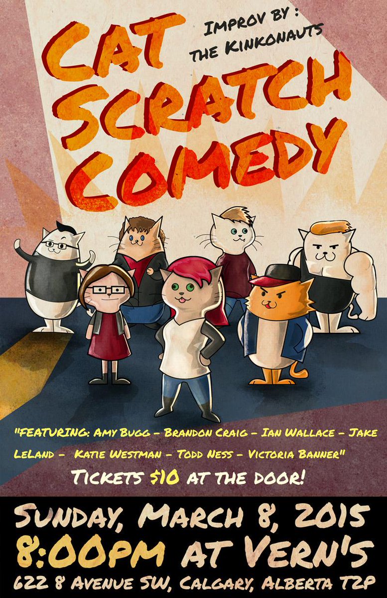 CatScratchCom's tweet image. Hot Show Coming up this SUNDAY SUNDAY SUNDAY!! At VERNS!