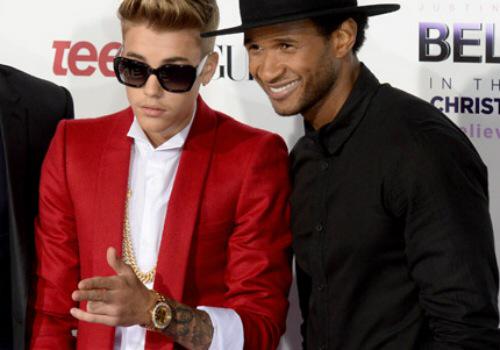 tributetweetss's tweet photo. Justin and Usher's friendship appreciation http://t.co/mnUlplRCif
