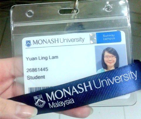 Officially monashian! #newchapteroflife