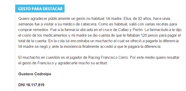 RacingLRDME's tweet photo. Gran gesto de Francisco Cerro. ¡Grande Pancho! http://t.co/KdzcGBMdoK