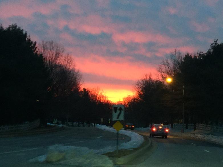 getchima's tweet image. Sunrise this morning. Breathtaking!