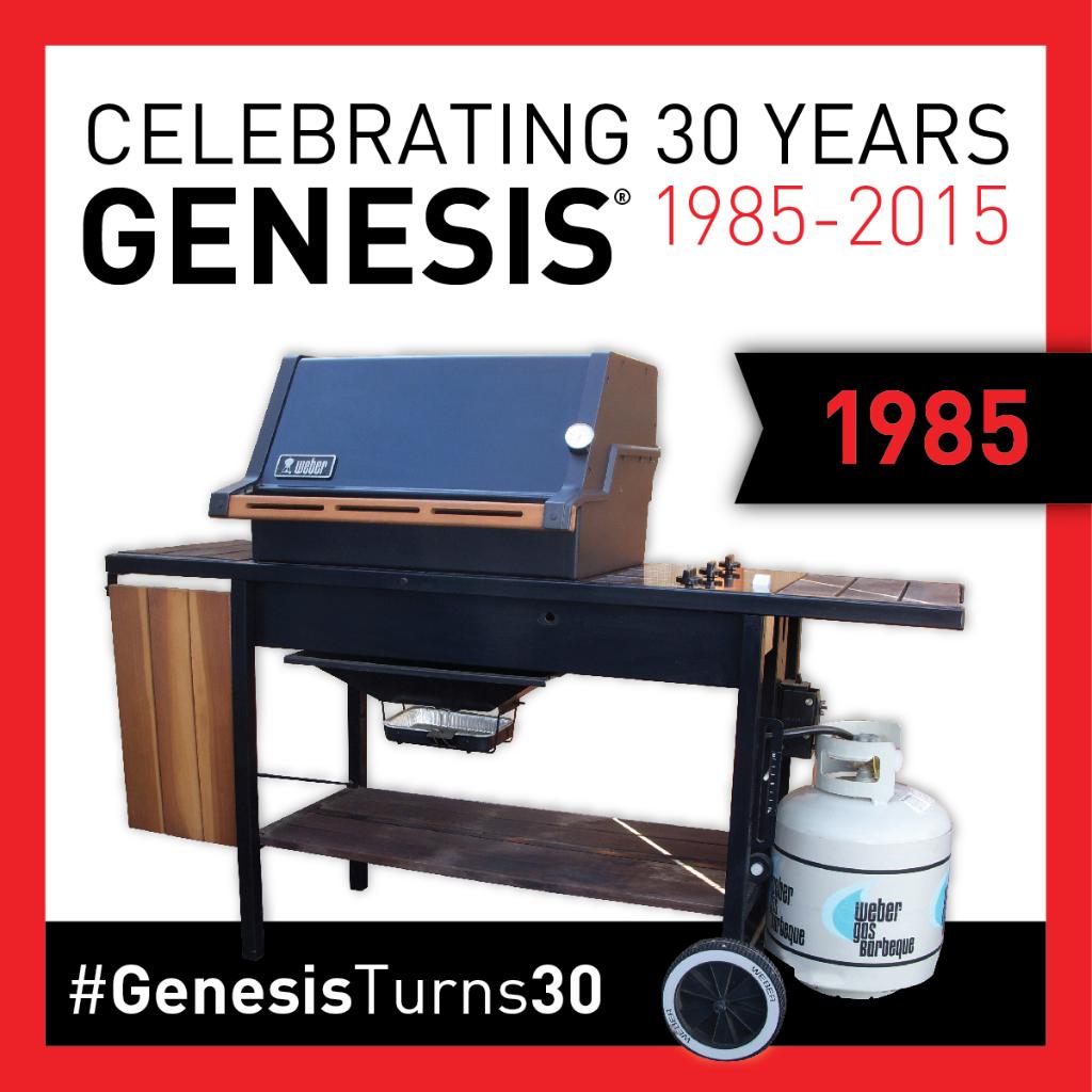 Weber Grills On Twitter Celebrating 30 Years With This Original 1985 Genesis Retweet If You Have Ever Owned A Genesis Genesisturns30 Http T Co Wl1j1svza3