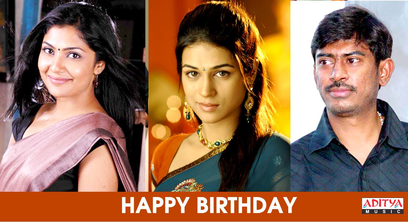Wishing a very happy birthday to Kamalini Mukherji, Shraddha Das & Director Chandrasekhar Yeleti garu! 