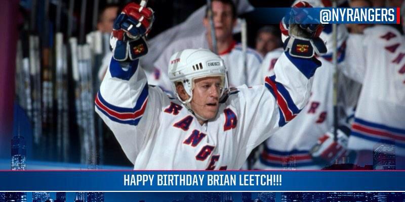 Happy Birthday to one of the best Rangers of all time Brian Leetch!!!!! 