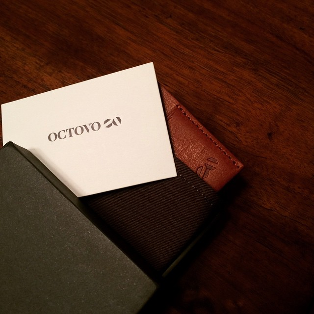 MadeToReview's tweet image. Sneak peek of a wallet from @OCTOVO. Review coming soon!!!