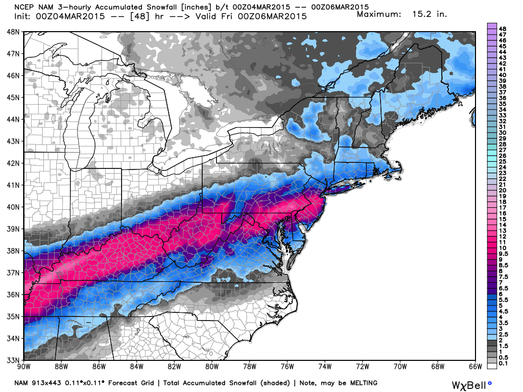 SalSports's tweet image. It's the Bills charging Buffalo going right over Philly! RT @capitalweather The NAM model...