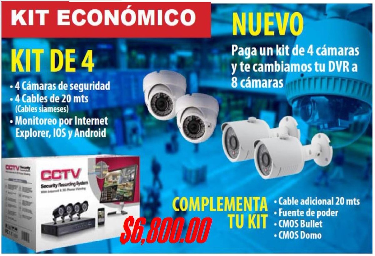 Rovsec_Security's tweet image. ¡¡¡Sistemas de Video Vigilancia a un súper precio!!! 

No te quedes sin tu equipo!!