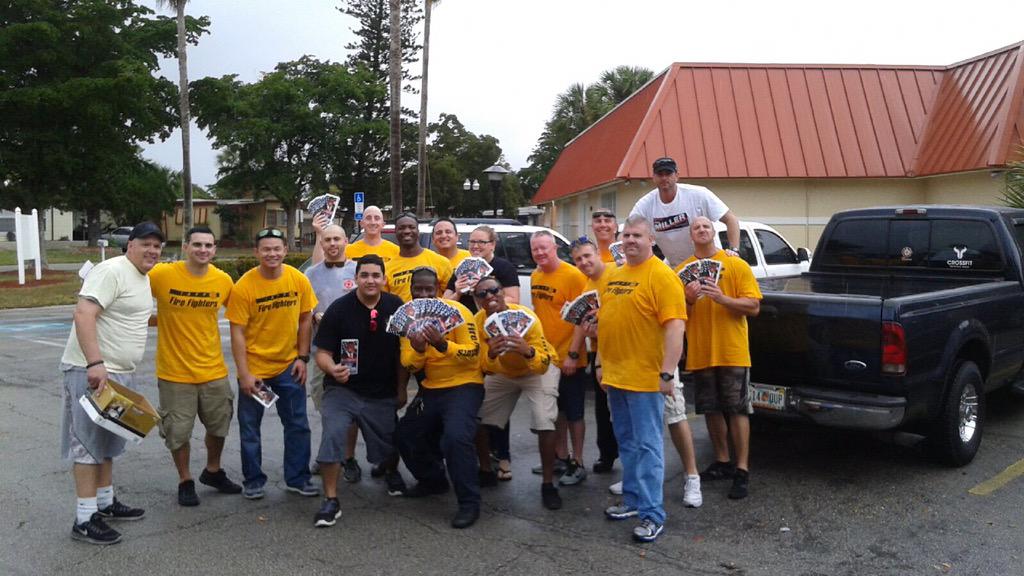iaff4321's tweet photo. Thank you Brothers and Sisters working hard for Comm. Preston & Milker #ivotedff #PTA15 @IAFFTreg @dolphinfan428 http://t.co/uFYXZwSF4e