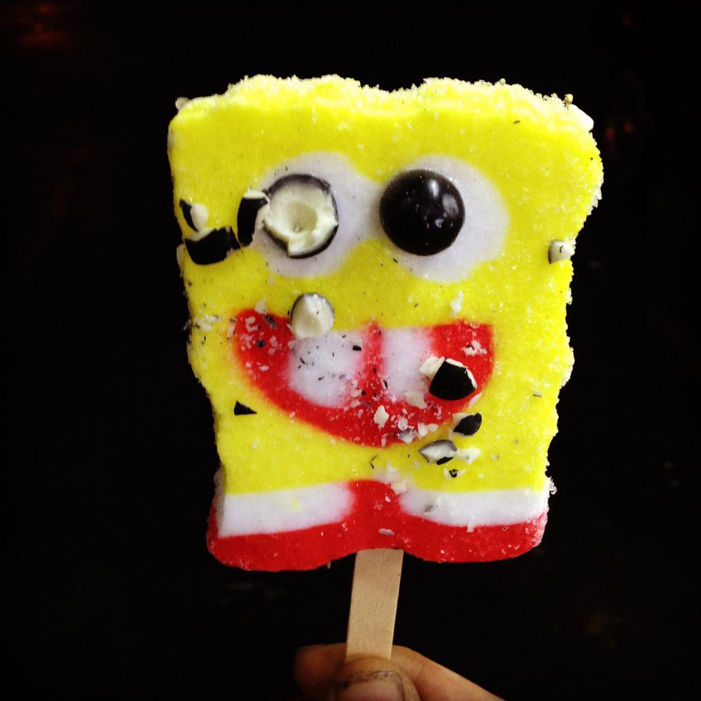 RyanStoyer's tweet photo. The post-mortem investigation revealed no evidence of a projectile remaining in president SpngeBob's head. #IceBullet http://t.co/NgBO0PiPnt