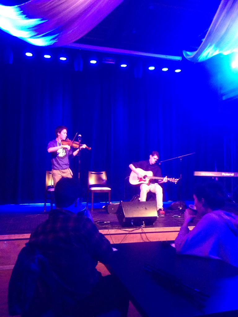 fomsc's tweet photo. Great performances so far at the Reverie coffee house in the wave! http://t.co/1X97EAK4Ym