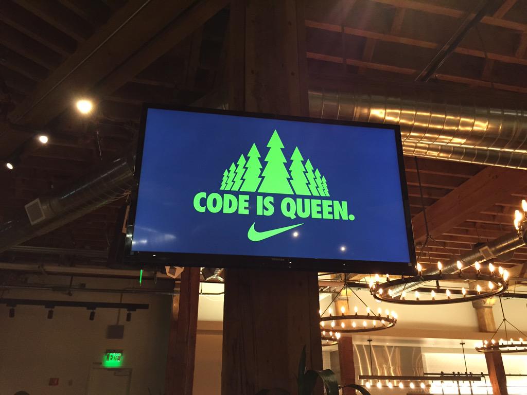 mich_lowe's tweet image. Indeed! #CodeIsQueen #nike #github