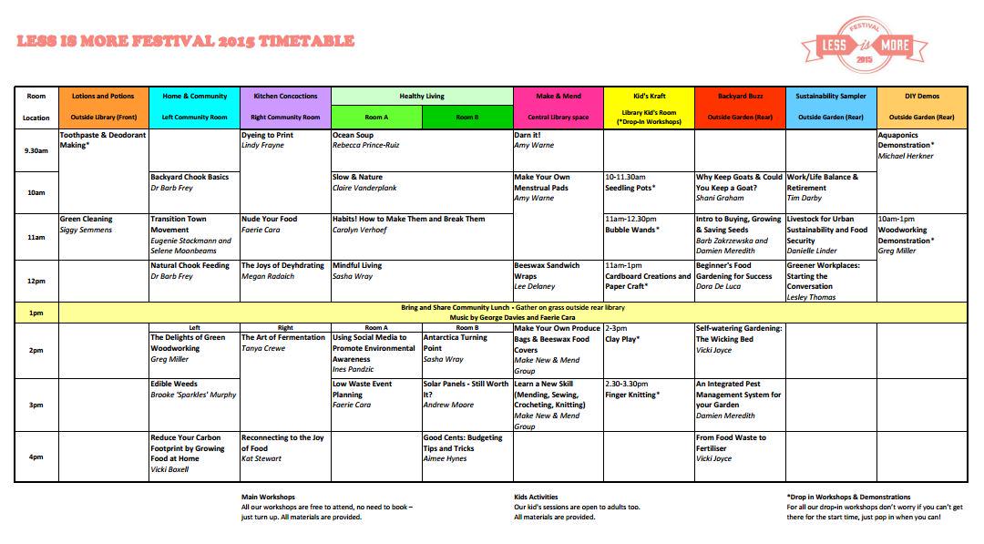 LessisMoreFest's tweet image. FREE talks &amp;amp; workshops - sustainability, mindfulness, gardening at #LessisMoreFest @tweetperth ow.ly/JU0ve