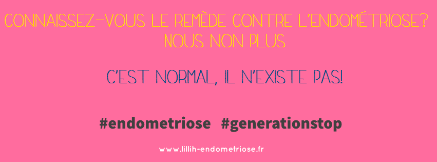 LillihEndo's tweet photo. Semaines de l'#endometriose : Un jour, une image #generationstop http://t.co/2PKfLhFwXj