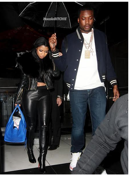 xonecole's tweet photo. [Spotted] Nicki Minaj &amp; Meek Mill (Keeping Chivalry Alive) http://t.co/gLrSHEga5i http://t.co/Bj3kBJk3Ah