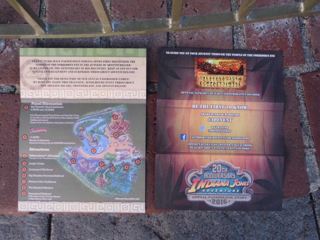 MouseInfo's tweet photo. Checked in and ready for #Indy20 #APEvent at #Disneyland http://t.co/VbpTUyIsP8
