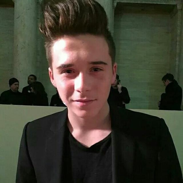 Happy birthday to Brooklyn Beckham. Blessing always less than I love you.   