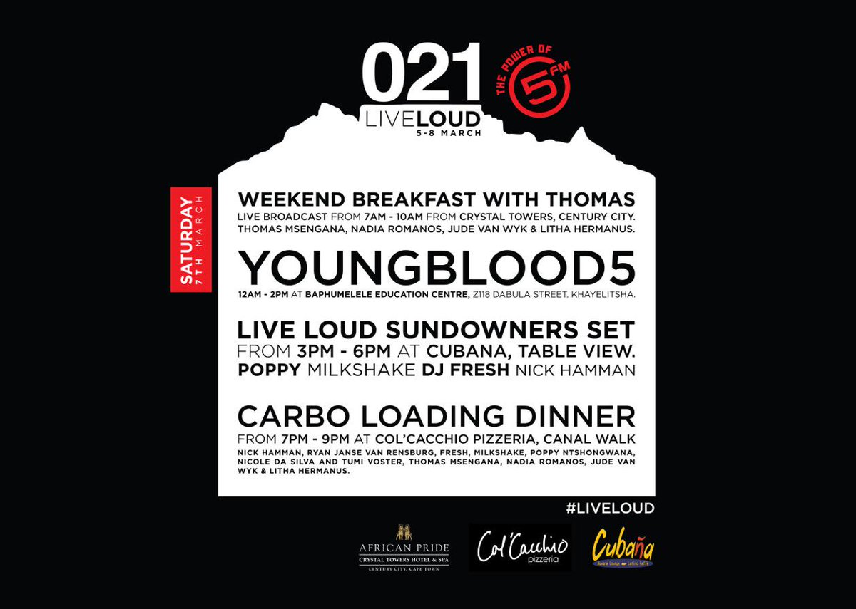 It's time to #LIVELOUD, 021 style! bit.ly/o21TURNUP