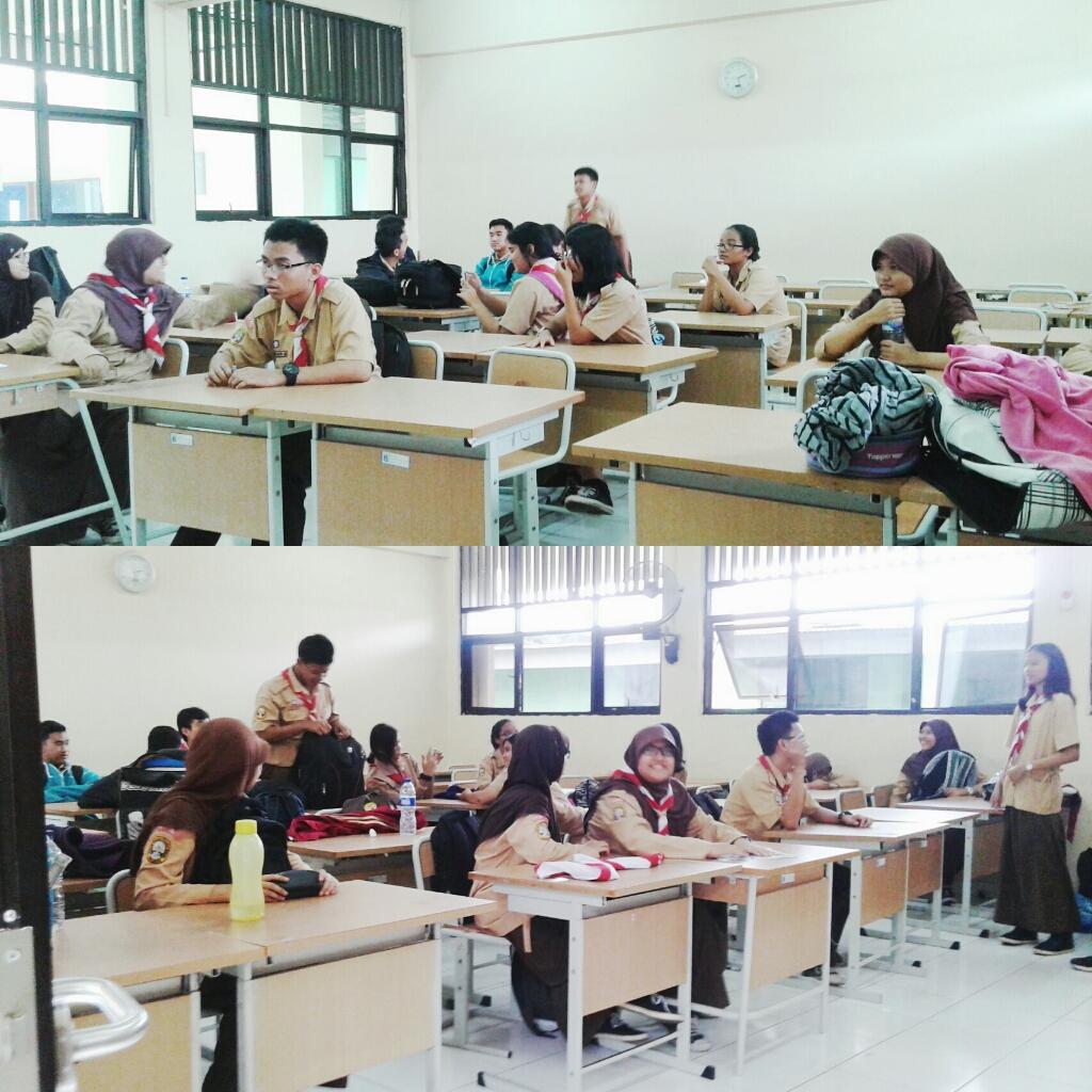 Tema JC hari ini adalah NOBAR (Nonton Bareng) wah yg dateng banyak juga yaa👅