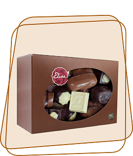 Vanaf vandaag helaas alweer het laatste cadeautje! Bij aankoop van € 25,00 aan boodschappen een doosje Elvee bonbons.