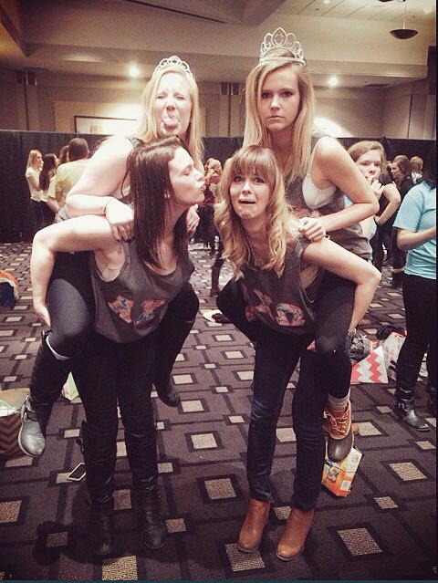 clairessmart's tweet image. so excited to be a member of the crazy, beautiful, princess fam 👑👑👑