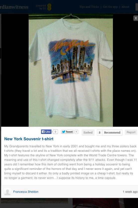 It's not too late to share the history in your clothes on the Textales Guardian Witness!