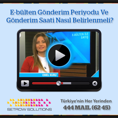 setrow's tweet photo. E-bülten gönderim periyodu ve gönderim saati nasıl belirlenmeli? | Video İçin Tıklayınız : http://t.co/9N4YsWlIpV http://t.co/gGEO1Dz7Lb