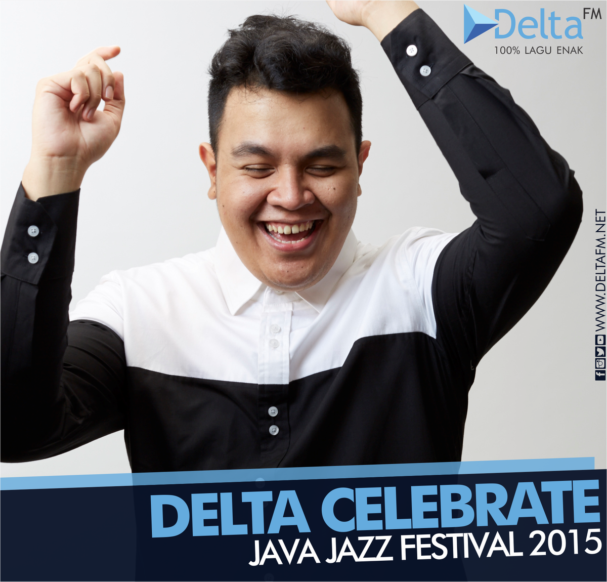 Delta_FM's tweet photo. Cieee yang mau malam mingguan sama @tulusm sabtu nanti, ajak-ajak dong sob! #DeltaJavaJazz http://t.co/XZpDz92DWn