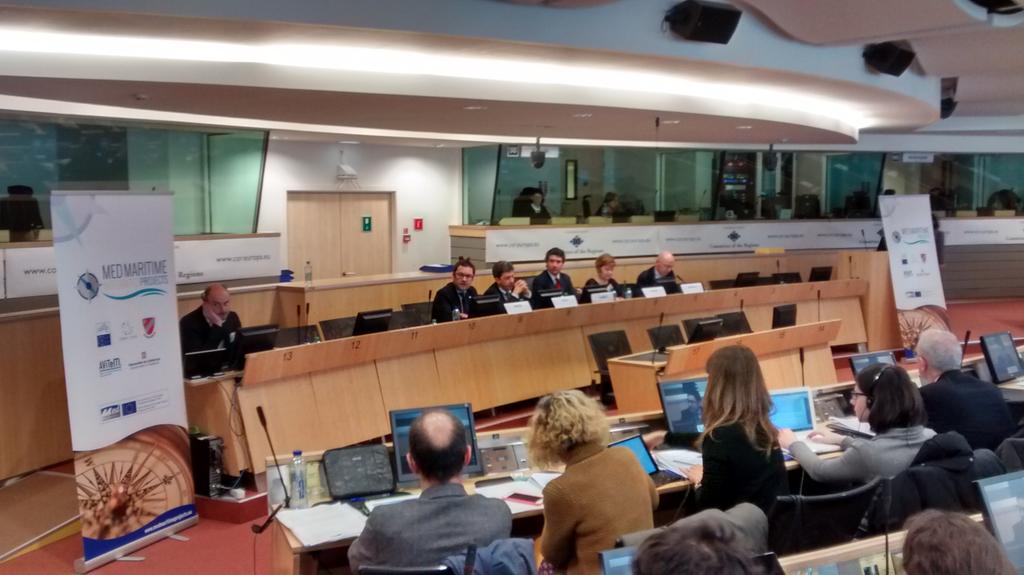Catalonia_EU's tweet photo. Catalan DG Foreign Affairs @ibanrabasa at the @MedMaritimeProj Conference on Integrated Maritime Policy #MarInAMed http://t.co/py29PJETEC