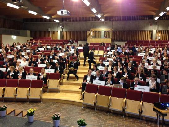 HPMarianne's tweet image. Jag fick äran att inleda FN-rollspelsdagarna på #sannarp #hstd #yttrandefrihet