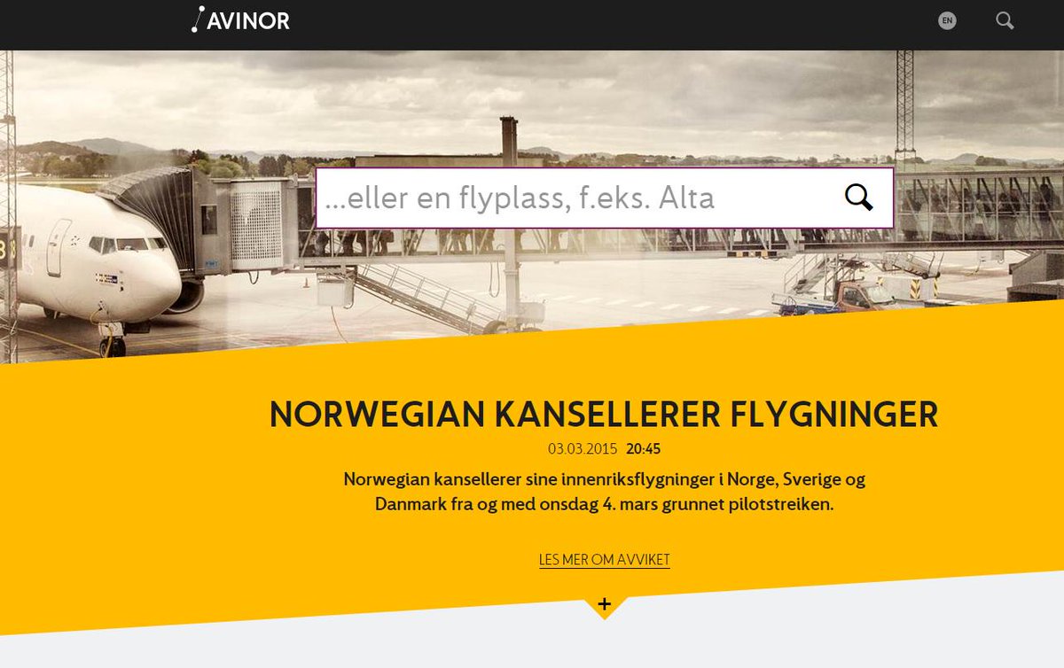 olavroeli's tweet photo. Norwegian vel litt meir avdempa informasjon om streiken enn Avinor. #streik #norwegian #avinor http://t.co/qDPcD7XIsl