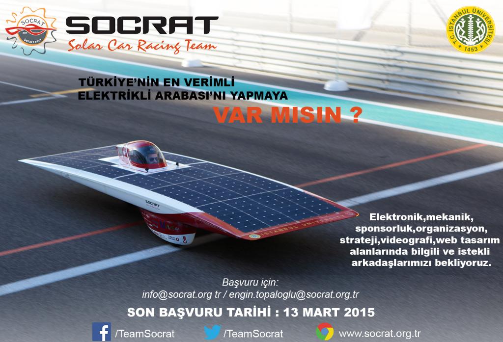 Türkiye'nin En Verimli Elektrikli Arabası'nı Yapmaya Var Mısın ?