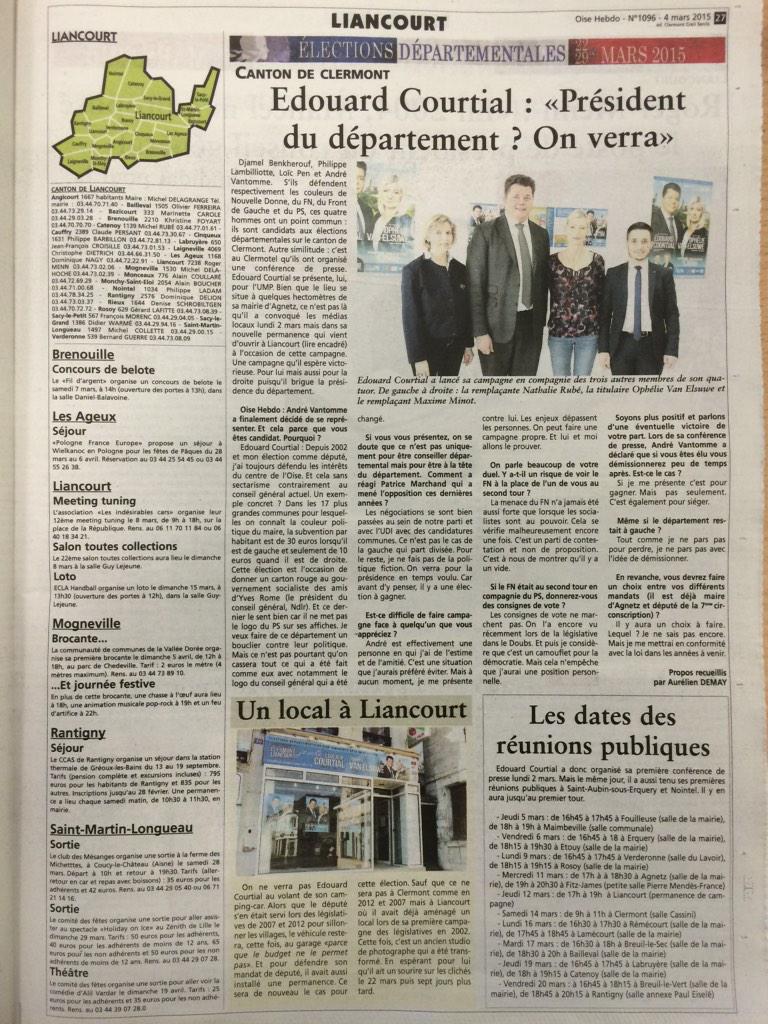 REVUE DE PRESSE ! 

UNE CAMPAGNE DYNAMIQUE ! 

Retrouvez l'intégralité des articles sur courtial-vanelsuwe2015.fr