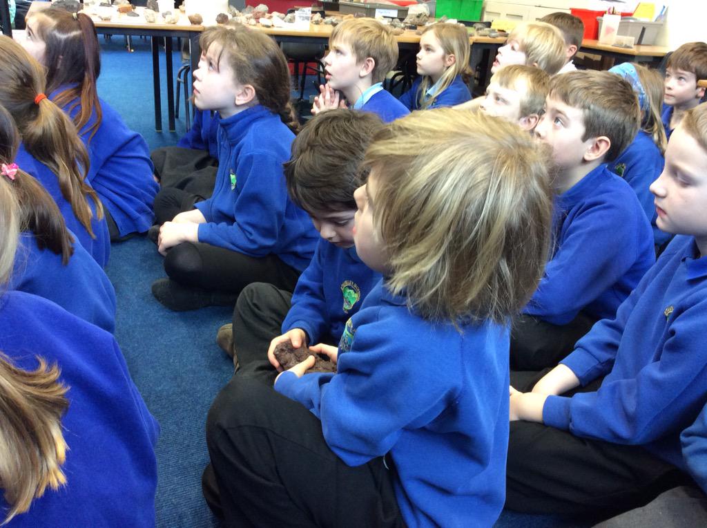 Staveley CE Primary School on Twitter "Stephen from Celeld Rocks has come in to Class 3 this