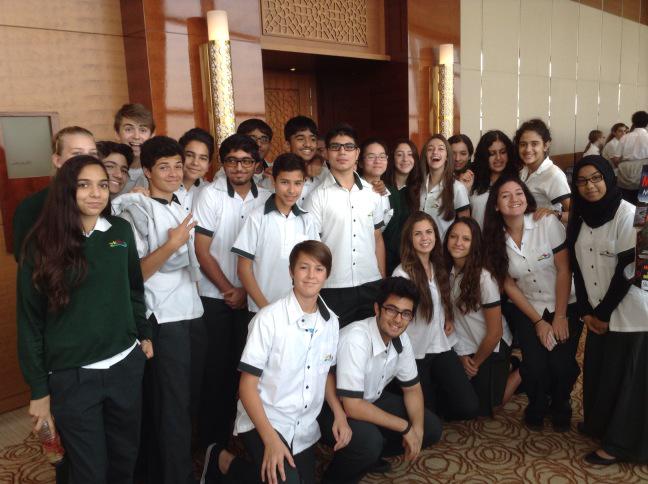 DIS_English's tweet photo. Our Y10s loved the Imtiaz Dharker event @EmiratesLitFest @DIS_Dubai http://t.co/cstIIHsIis