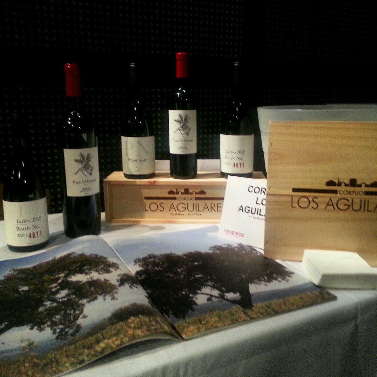 Todo listo para la cata de <a href="/vinamica/">VINAMICA</a> en #Lloseta, Mallorca. Genial convocatoria con bodegas increíbles! #Ronda