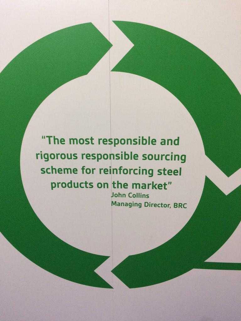 Eco_Reinforce's tweet photo. #ecobuild2015 come to N6069 to find out why the MD of the UK's largest steel reinforcement fabricator said this #Day2 http://t.co/NoDnffmIhp