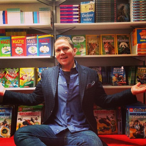 Tra-la-laaa! Happy birthday Dav Pilkey, creator of Captain Underpants and Ricky Ricotta! 